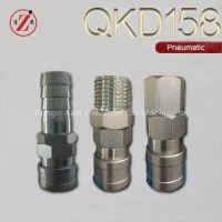 QKD158 Carbon Steel Single Shut-off Air Fitting Type Coupler thumbnail-1