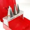 3pc Conical Drill Set in Metal Box thumbnail-1