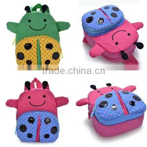 Cartoon Ladybird Kindergarten Kids School Backpacks thumbnail-1