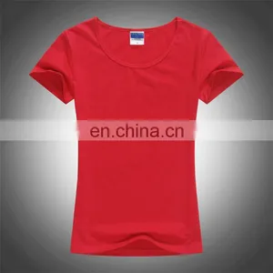 Factory Supply Excellent Quality Ladies' T-shirt With Many Colors thumbnail-2