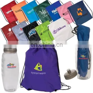 BagzDepot Promotional Polyester Backpack Sack Bag Nylon Drawstring Bag Waterproof Drawstring Bag pu Waterproof Drawstring Bag thumbnail-2