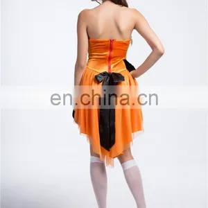 New Arrival Party Sexy Pumpkin Halloween Costume thumbnail-6