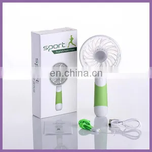 Wholesale Promotional Gift Fan Sport Hand-held Fan Mini Fans 2017 thumbnail-1