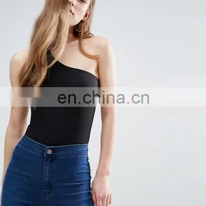 2017 Newest Design Sleeveless One Shoulder Top thumbnail-4