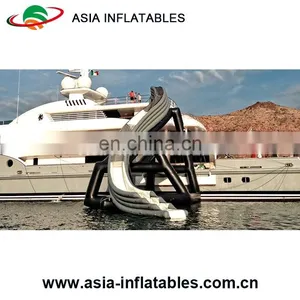 Aqua Sports Park Inflatable Big Slide, Water Tower Water Slide thumbnail-1
