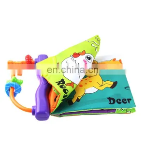 2017 New Toys for Toddler Cloth Book, Educational Fabric Baby Soft Cloth Book thumbnail-6