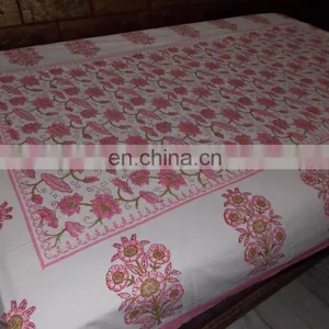 Block Printed Cotton Bedspread / Tapastry / Bedsheet thumbnail-1