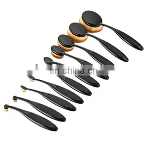 Lowest Price 10 PCS Toothbrush Style Handle Makeup Brush Eyebrow Brush Set thumbnail-1