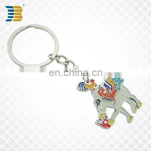 3D Animal Custom Made Metal Keychain Manufacturer in China thumbnail-2