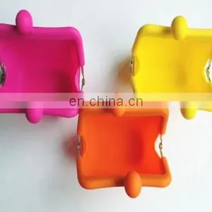 Custom Szie Logo Printed Silicone Rubber Coin Purse/jelly Coin Purse thumbnail-3