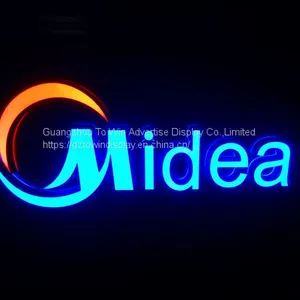 Business Logo Acrylic Sign Custom LED Logo thumbnail-1