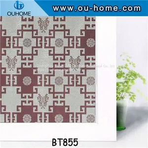 BT855 Removable Stained Glass Tinting Window Film thumbnail-1
