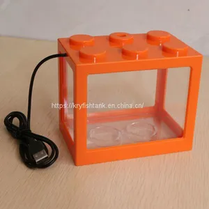 Small Mini Acrylic Aquarium thumbnail-1