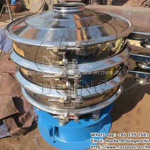 Hot Sale Cassava Starch Sieving Machine Vibration Sieve Which Can be Used in Industrial Plant and Homeshops thumbnail-2