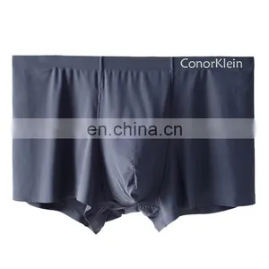 Breathable With Polyester and Nylon FiberMen's One-piece Cool Boxer Brief Underwear thumbnail-1