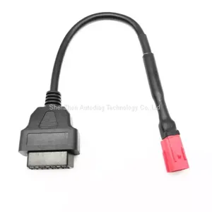 OBDII 6 Pin To OBD2 Diagnostic Adapter Harness Cable For Suzuki GSXR1000 thumbnail-2