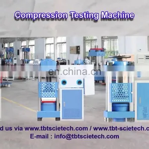 2000KN Cube Press Automatic Compression Testing Machine With PC and Servo Control thumbnail-1