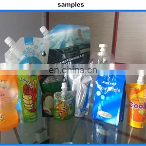 Supply Yogurt Spout Pouch Filling Screw Cap Packing Machine Factory thumbnail-6