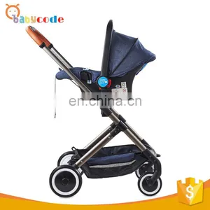 EN1888 OEM Factory Luxury 3 in 1 Baby Buggy Stroller With Car Seat thumbnail-1