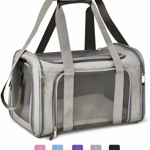 Portable Bird Breeding Parrot Soft Pet Carrier Designer Bag Backpack for Small Medium Cats Dogs thumbnail-1