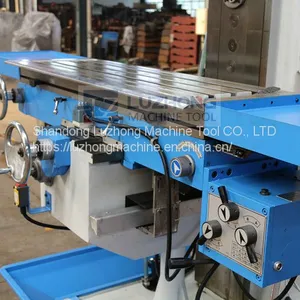 X6432 Swivel High Speed Vertical Rotary Head Milling Machine Tool With Knee Type thumbnail-4