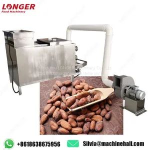 Roasted Cocoa Bean Peeling and Breaking Machine Peanut Half Splitting Machine thumbnail-1