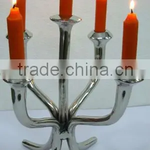 Unique Design Silver Wedding Candelabra, 9 Lite Wedding Candelabra thumbnail-2