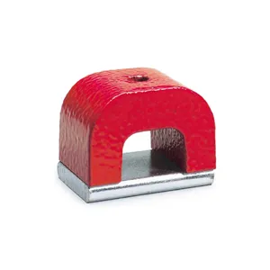 Custom Cast Rectangular AlNiCo Magnet With Two Holes thumbnail-2