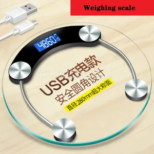 Weighing Scale Round Scale Body Fat Scale thumbnail-1