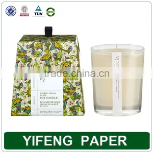Custom Yankee Rigid Desinger Cardboard Paper Decorative Luxury Candle Boxes Wholesale thumbnail-1