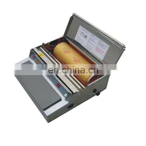 TW-450F HUALIAN Fruit and Vegetable Semi-Automatic Cling Film Tray Wrapping Machine thumbnail-1