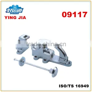 09117 Refrigerator Latch Refrigeration Handware Offset Doors Mount Latch thumbnail-1