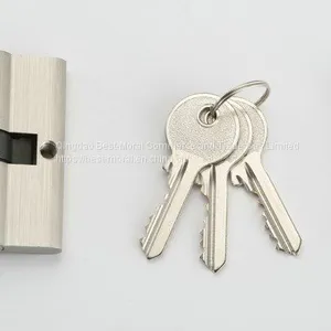 Anti-theft Rust-proof Double Open Euro Profile Brass Lock Cylinder thumbnail-3
