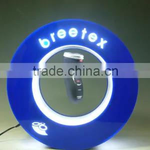 Novelty Acrylic Shaver LED Magnetic Floating Display thumbnail-2