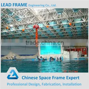 Hot Galvanized Steel Space Structure Swimming Pool Cover thumbnail-3