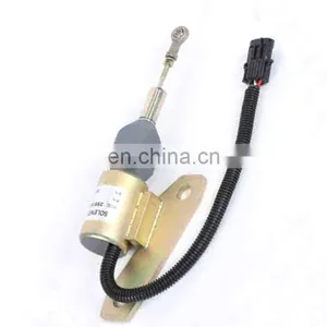 Excavator Engine Stop Solenoid Flameout Solenoid Valve 3991625 5267132 thumbnail-1