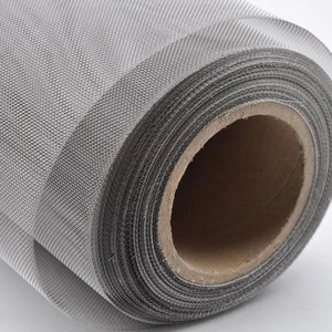 1.5m Wide Stainless Steel Wire Mesh Chemical Fiber Net 168 316 Diamond Net Anti-mosquito Net thumbnail-2