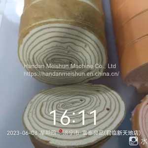 Automatic Sandwiches Triple Sandwich Slicing Machine Food Cutting Equipment for Bakery Business thumbnail-2