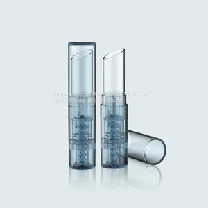 GL206 PET Slim Empty Lipstick Tube Tubo Rojo de Boca Vacía Lipstick Holder Lipstick Case Dia17.05 3.5g thumbnail-1