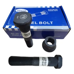 WST213-0009 118mm M22*1.5*107*10.9 3101-00253 3104-00558 Wheel Hub Bolt Use for Kinglong Higer Zhongtongbus Parts thumbnail-1