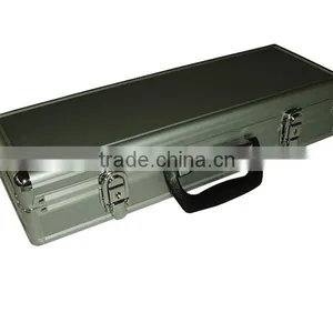 Sliver Aluminum Knife Handle Tool Case With Foam thumbnail-1