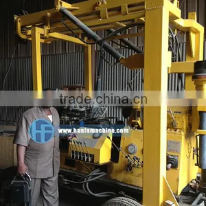 600m Depth! Easy to Operate! Golden ! HF-3 Trailer Hydraulic Water Well Drilling Machine thumbnail-1