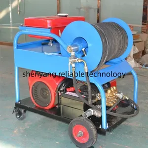 RELIABLE 200bar High Pressure Water Jet Sewer Cleaner 50Lmin Gas Diese Powered New Condition 50Lmin Drain Cleaning thumbnail-4