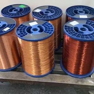 Manufacturer High Quality PEW155 Enameled Copper Clad Aluminum Wire for Motor Transformer Above 0.14mm thumbnail-4