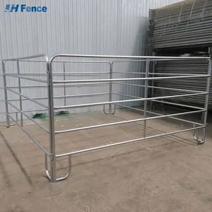 High Quality Australia Galvanized Welded Metal Steel Sheep and Goat Fence Corral Panels for Sale thumbnail-6
