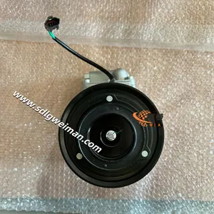 Hyundai Excavator Parts Genuine 11Q6-90091 COMPRESSOR for R210LC7 thumbnail-4