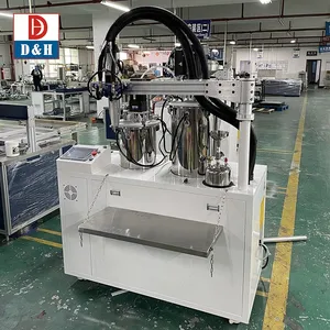 AB Polyurethane Epoxy Silixone Metering Mixing Dispensing Machine With Hand Gun thumbnail-2