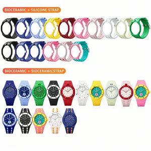 Custom Modified Case & Integrated Ceramic Watch Band for AP x Swatch Co-branded Watch thumbnail-5