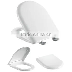 HL-828 MEIYE UF 445*370*53mm Round Soft-closing Toilet Seat Cover Ramp Down Toilet Lid thumbnail-2