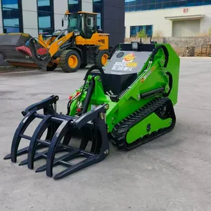 Skid Loader Export Version Diesel Electric Multi-function Seat Skid Steer Loader thumbnail-4
